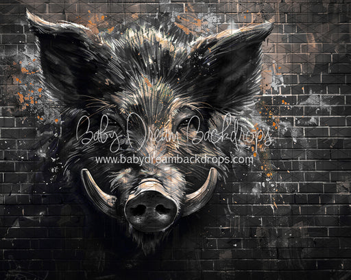 Mascot Brick Razorbacks (JA)