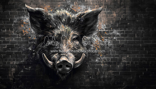 Mascot Brick Razorbacks (JA)