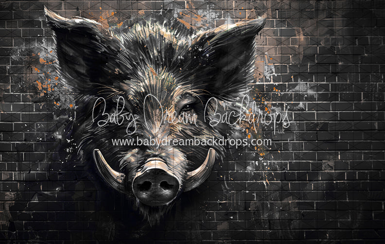 Mascot Brick Razorbacks (JA)