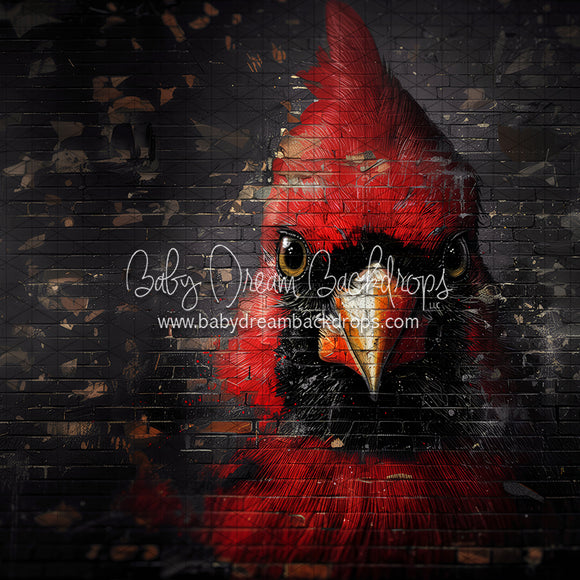 X Drop Mascot Brick Cardinals (JA)