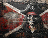Mascot Brick Pirate Flag Red (JA)