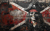 Mascot Brick Pirate Flag Red (JA)