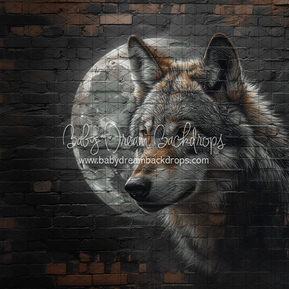 X Drop Mascot Brick Wolves Moon (JA)