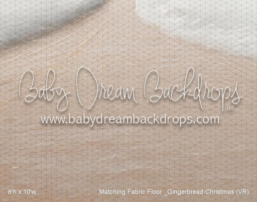 Matching Fabric Floor _Gingerbread Christmas (VR)
