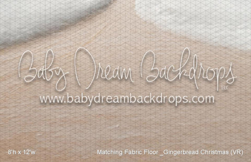 Matching Fabric Floor _Gingerbread Christmas (VR)