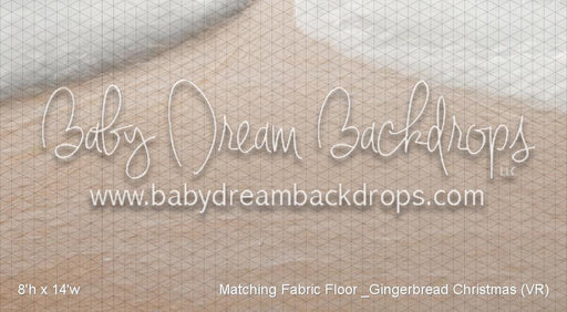 Matching Fabric Floor _Gingerbread Christmas (VR)