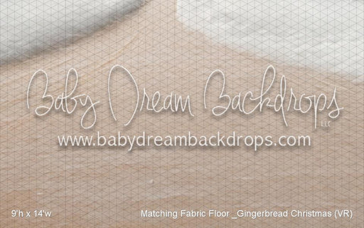 Matching Fabric Floor _Gingerbread Christmas (VR)
