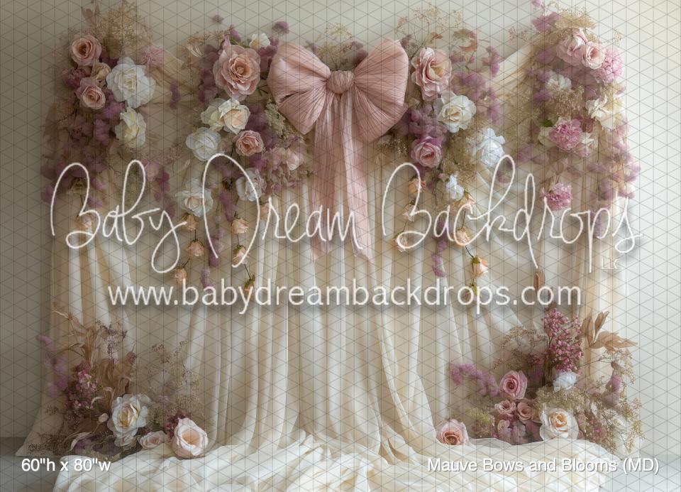 Mauve Bows and Blooms (MD)