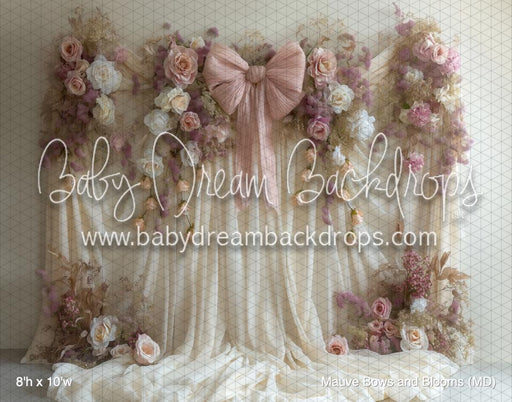 Mauve Bows and Blooms (MD)