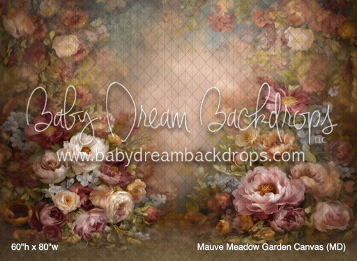 Mauve Meadow Garden Canvas (MD)