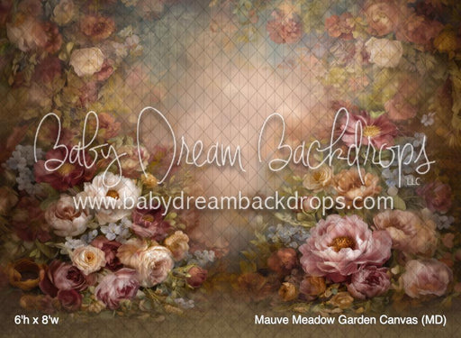 Mauve Meadow Garden Canvas (MD)