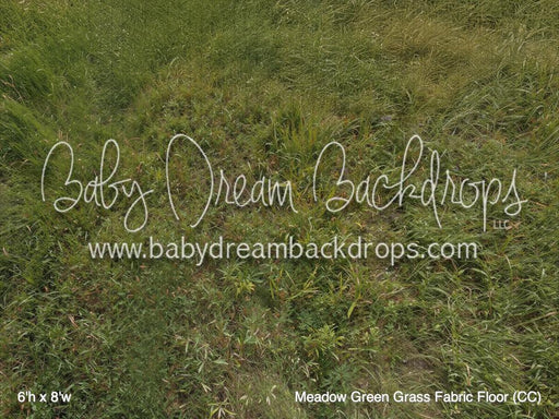 Meadow Green Grass Fabric Floor (CC)
