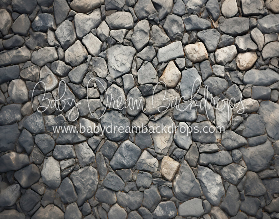 Medieval Cobblestone Fabric Floor (MD)
