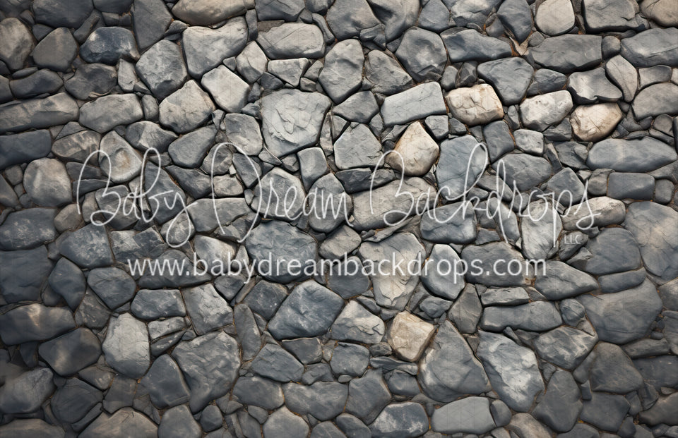 Medieval Cobblestone Fabric Floor (MD)