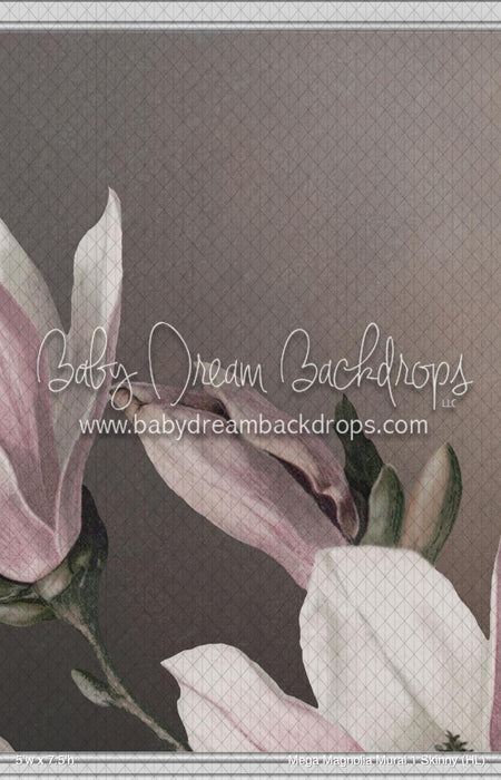 Mega Magnolia Mural 1 Skinny (HL)