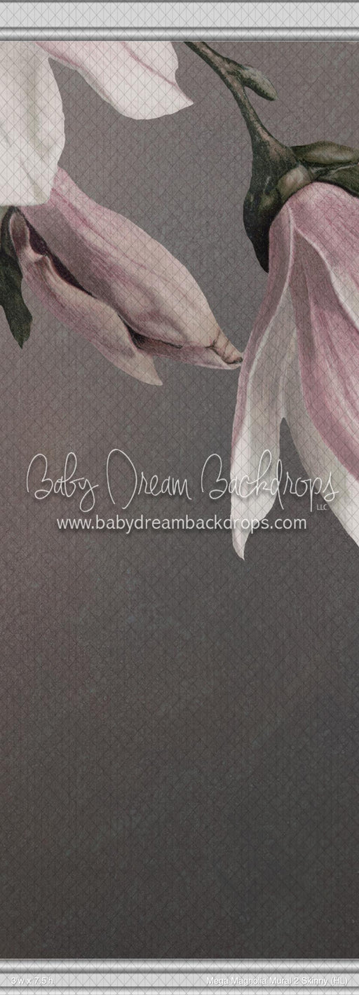 Mega Magnolia Mural 2 Skinny (HL)