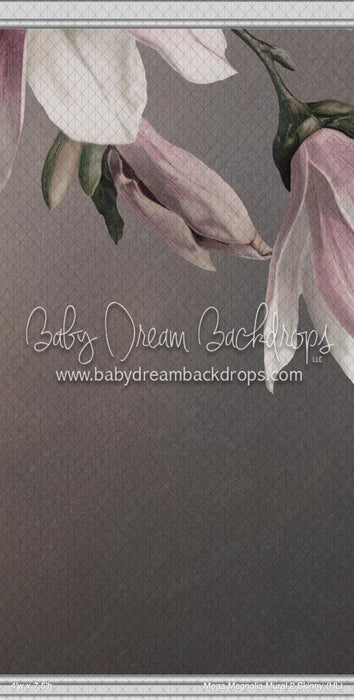 Mega Magnolia Mural 2 Skinny (HL)