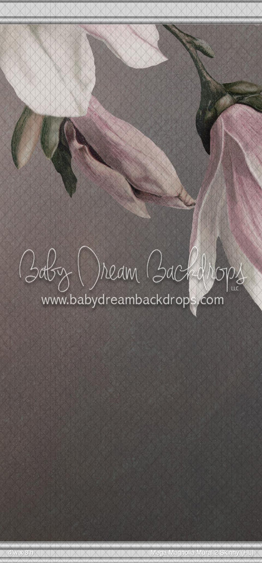 Mega Magnolia Mural 2 Skinny (HL)