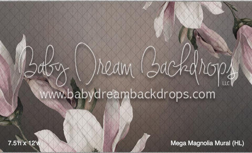 Mega Magnolia Mural (HL)