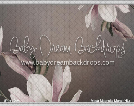 Mega Magnolia Mural (HL)