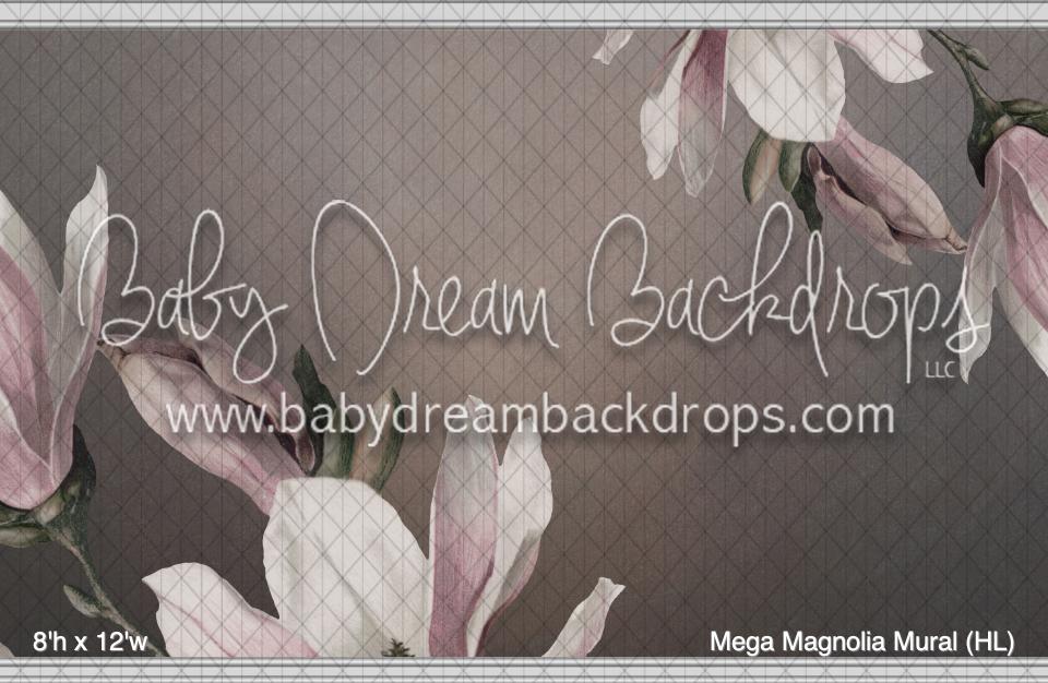 Mega Magnolia Mural (HL)