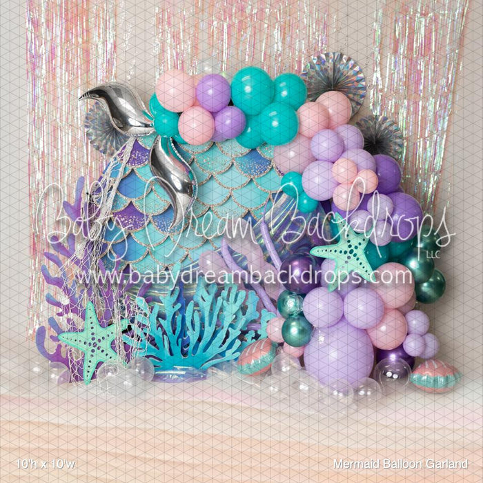 Mermaid Balloon Garland (BM)