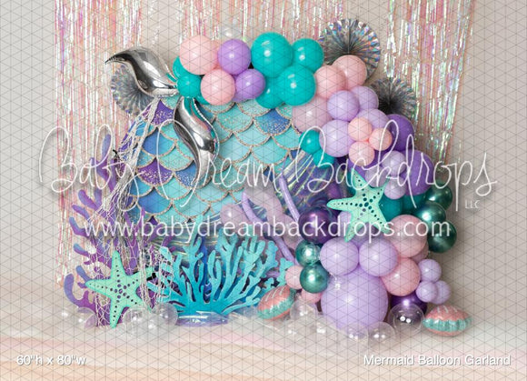 Mermaid Balloon Garland (BM)