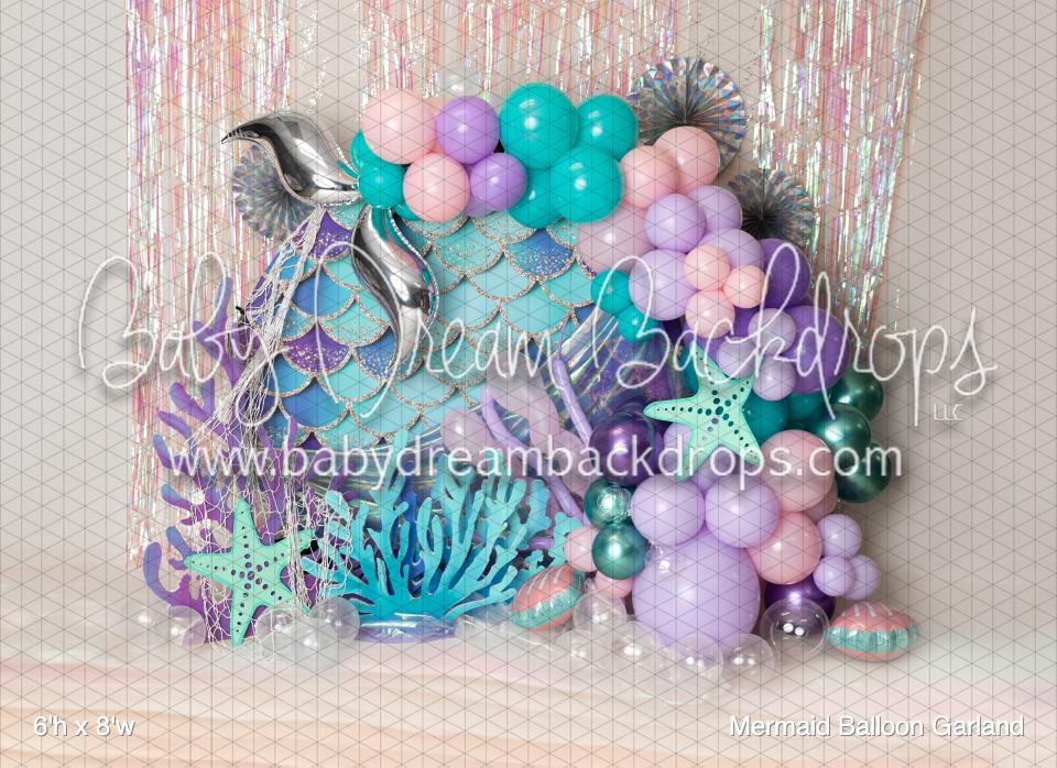 Mermaid Balloon Garland (BM)