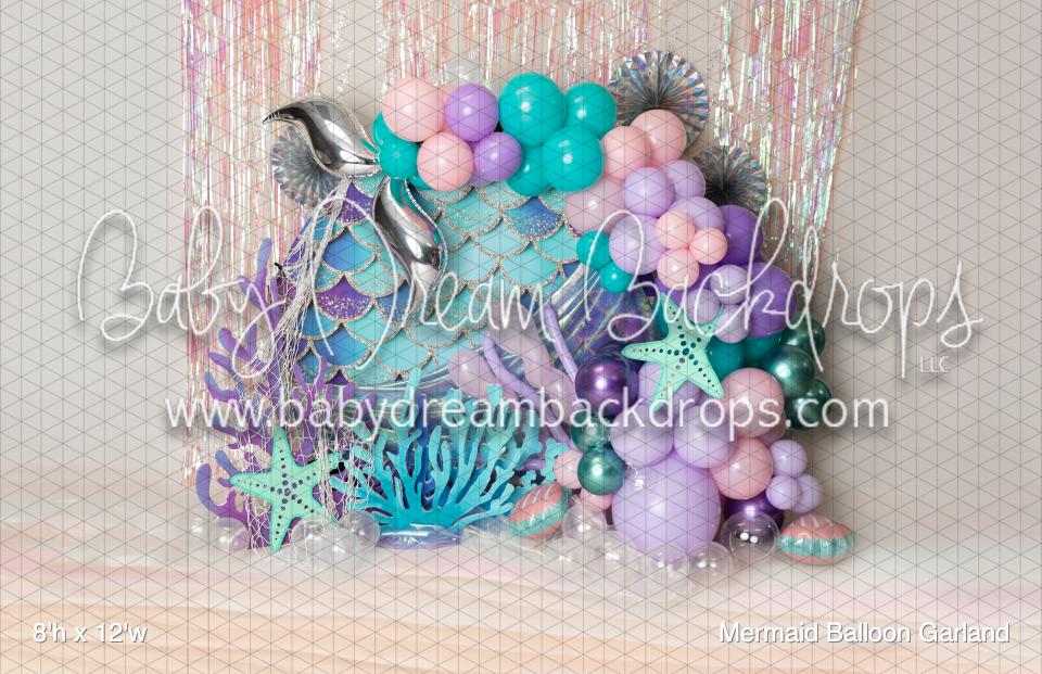Mermaid Balloon Garland (BM)
