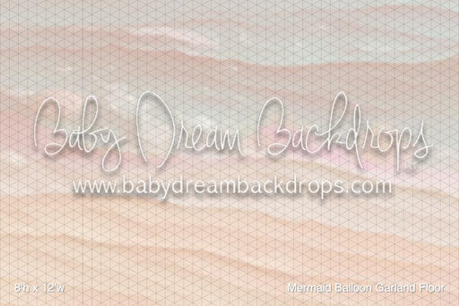 Mermaid Balloon Garland Floor (BM)