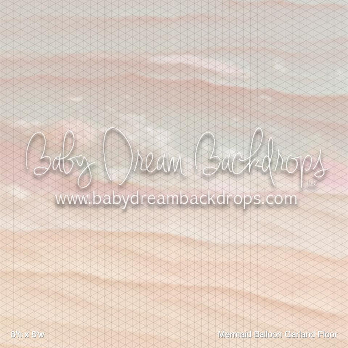 Mermaid Balloon Garland Floor (BM)