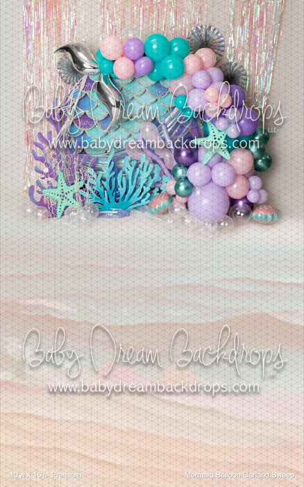 Mermaid Balloon Garland Sweep (BM)
