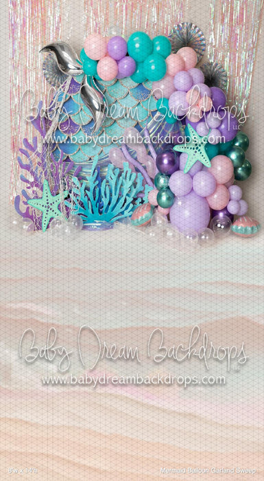 Mermaid Balloon Garland Sweep (BM)