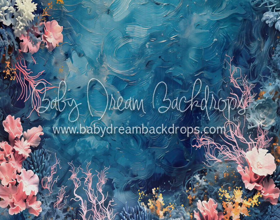 Mermaid Ocean Fabric Floor (MD)