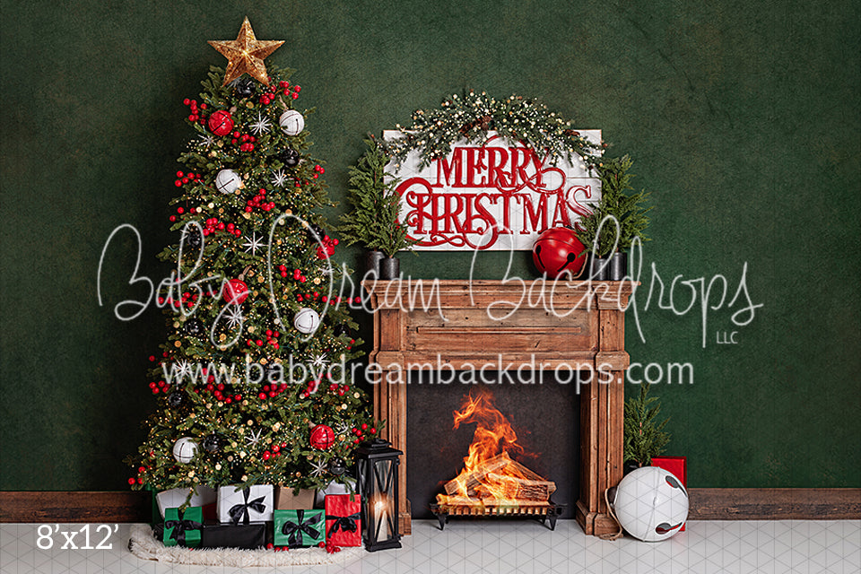 Merry Christmas On Green (VR)