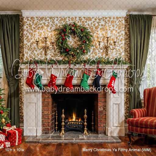Merry Christmas Ya Filthy Animal (WM)