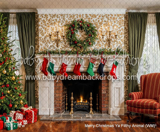 Merry Christmas Ya Filthy Animal (WM)