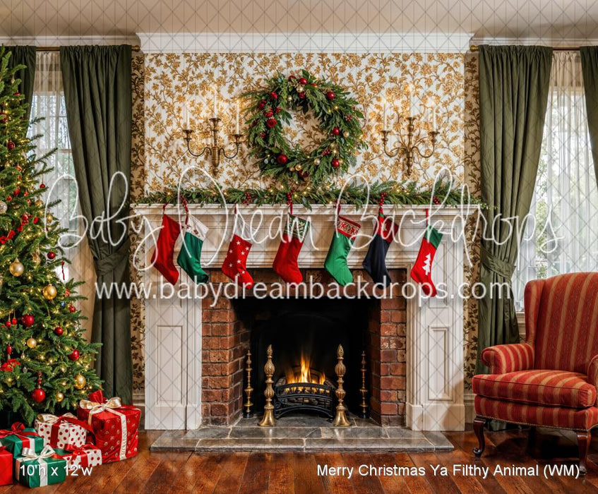 Merry Christmas Ya Filthy Animal (WM)