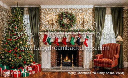 Merry Christmas Ya Filthy Animal (WM)