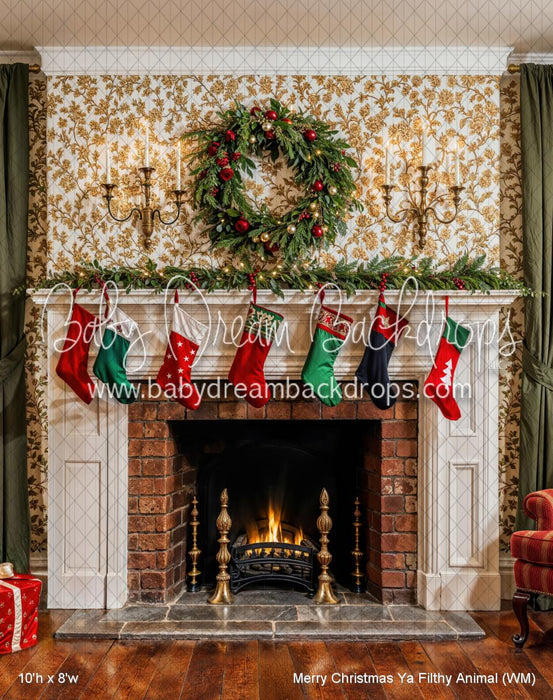 Merry Christmas Ya Filthy Animal (WM)