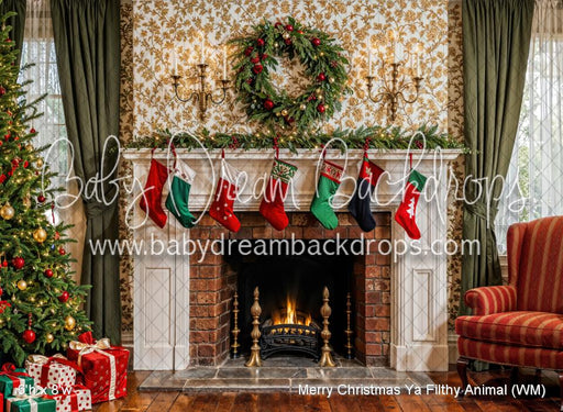 Merry Christmas Ya Filthy Animal (WM)