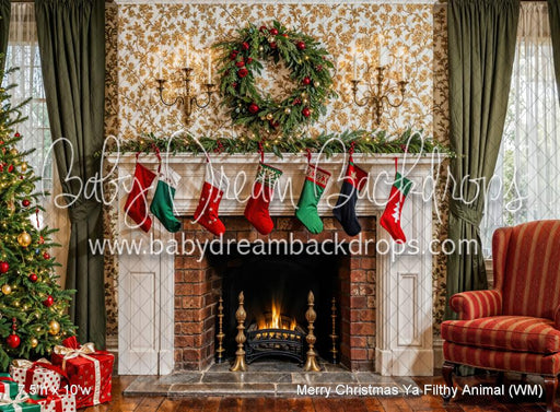 Merry Christmas Ya Filthy Animal (WM)
