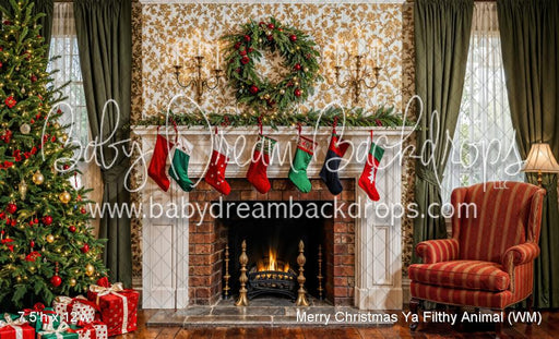 Merry Christmas Ya Filthy Animal (WM)