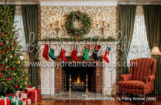 Merry Christmas Ya Filthy Animal (WM)