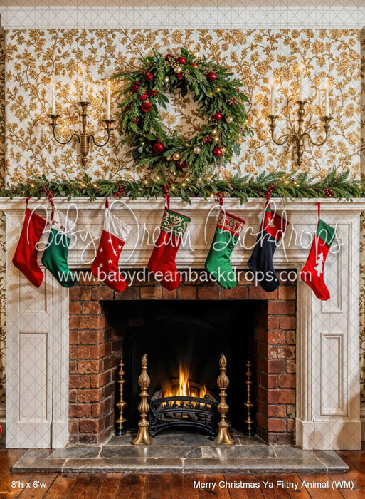 Merry Christmas Ya Filthy Animal (WM)