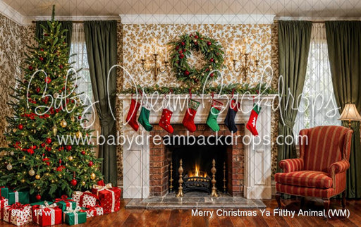 Merry Christmas Ya Filthy Animal (WM)
