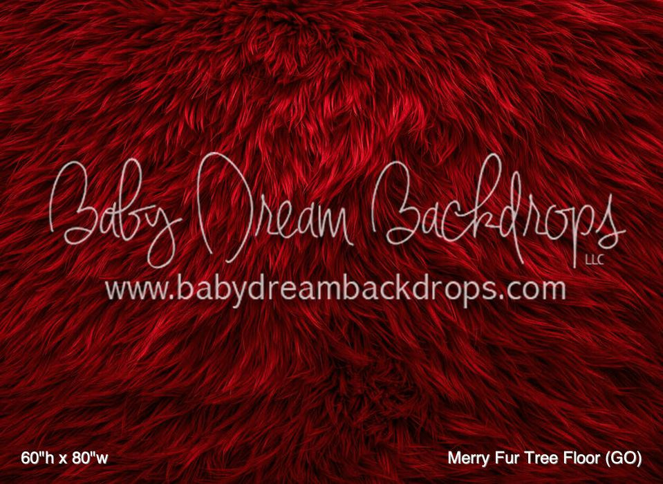 Merry Fur Tree Fabric Floor (GO)