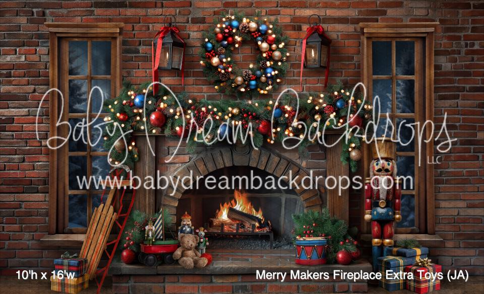 Merry Makers Fireplace Extra Toys (JA)