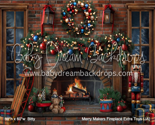 Merry Makers Fireplace Extra Toys (JA)