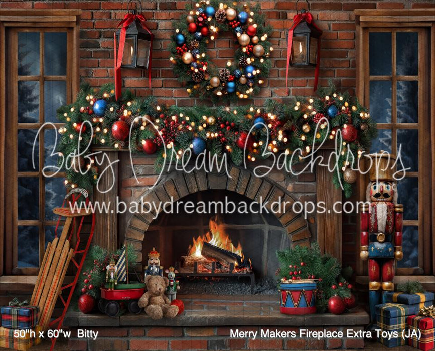 Merry Makers Fireplace Extra Toys (JA)